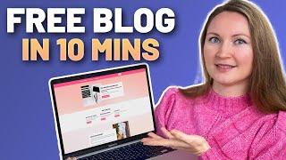 How to Start a FREE BLOG Website and Earn Money Online in 2024 Free Podia Blog Tutorial