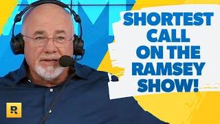 This Is The Shortest Call In Ramsey Show History