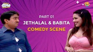 Jethalal Vs Babita  Special I Part 1 I Comedy Scenes  Taarak Mehta Ka Ooltah Chashmah  तारक मेहता