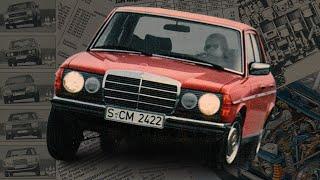 Mercedes-Benz W123 • ЛУЧШИЙ автомобиль СЕМИДЕСЯТЫХ? • история автомобиля 1970-х и 1980-х