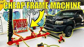 Will This CHEAP Chinese Frame Machine Fix My Wrecked Truck??