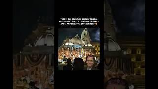 Aarti in Anant Ambani Wedding  Spiritual Environment in Jamnagar  Radhika Merchant  #shorts