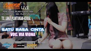 SATU RASA CINTA  VOC VIA VIONA  SUNRISE MUSIC ENTERTAINMENT  LIVE DESA KEDITEN PLANTUNGAN KENDAL