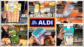 ALDI HEALTHY FOOD  ANTI INFLAMMATORY DIET  ALDI SHOP WITH ME