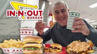 In-N-Out Mukbang Eating Show BURGER & ANIMAL FRIES