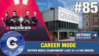 Snooker 19 Ronnie O’Sullivan Career Mode #85  WORLD CHAMPIONSHIP