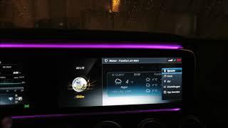 Mercedes Benz Apps und Connect im Comand Online der E-Klasse 2017