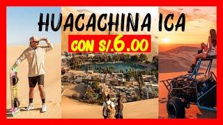 Huacachina ICA Peru BARATO️ Como llegar + Tubulares + Sandboarding  Laguna ‍️ Sin tours Peru