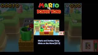 Evolution of Mario vs. Donkey Kong Games 2004-2024 #Shorts