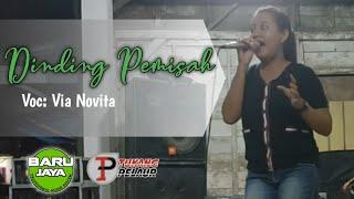 DINDING PEMISAH Voc Via Novita BARU JAYA AUDIO