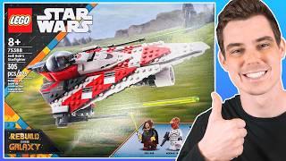 FULL LEGO Star Wars 2024 JEDI BOBS STARFIGHTER SET LEAK