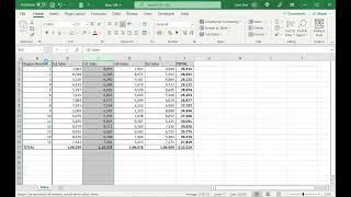 How to switch two columns in Excel