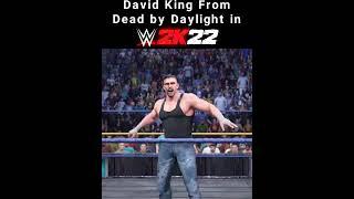 David King From Dead by Daylight in WWE 2K22