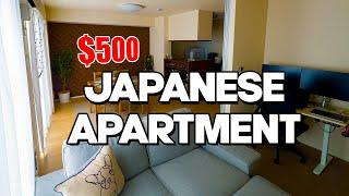 My $500 Modern Japanese Apartment Tour  Living in Japan