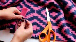 4 different ways to tie a fleece blanket