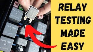 How To Test a Relay and How Relays Work - in 8 minutes