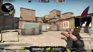 S1mple Global Matchmaking on NEW Dust 2