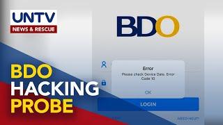 BSP says further investigation needed in BDO hacking incident