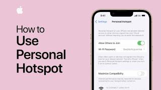 How to use Personal Hotspot on your iPhone  Apple Support