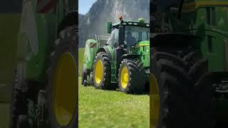 Rund Praktisch Gut John Deere 6r mit Mchale Fusion#johndeere #farming #landwirtschaft #asmr