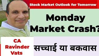 Stock Market Crash? सच या बकवास? Stock Market Outlook for Monday  9 Sept 2024 by CA Ravinder Vats