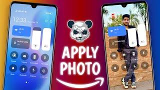 How to Apply Photo in Mi Control Center in any Android Smartphone?