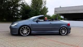 Tuning peugeot 307 CC roof opening