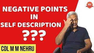 SSB Doubt Clearance  Self-Description  Colonel Nehru  NFA  Episode 2