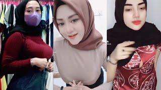 Tiktok hot tante jilbab ketat gunung nya gede