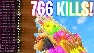 766 KILLS.. WORLDS MOST KILLS in BLACK OPS 4 WORLDS MOST KILLS in COD HISTORY - COD BO4