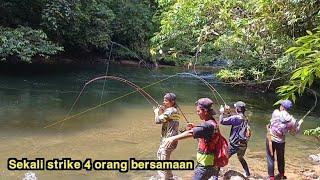 Pemancing mana YG tak tergiur  Kalau Nemu spot sungai seperti ini