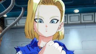 Dragon Ball FighterZ - Android 18s Story Mode All Cutscenes 1080p 60fps