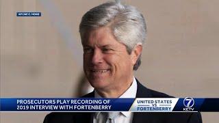 Prosecutors play recording of 2019 interview with Congressman Jeff Fortenberry