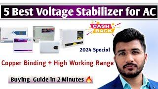 5 Best AC Stabilizer in 2024  Stabilizer guide  AC Stabilizer for 1.5 Ton & 2 Ton AC  Sam Tech