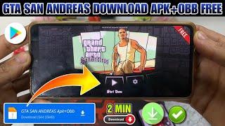 GTA SAN ANDREAS DOWNLOAD ANDROID  HOW TO DOWNLOAD GTA SAN ANDREAS IN ANDROID FREE  GTA SAN ANDREAS