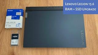 Lenovo Legion 5 - SSD + RAM Upgrade