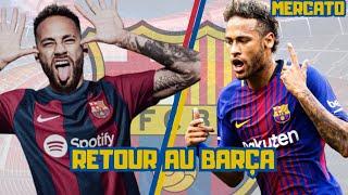 FC Barcelone Retour potentiel de Neymar Jr au Barça  Informations #infomercado