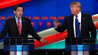Marco Rubio and Donald Trumps vicious debate battle