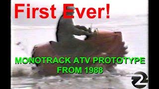 First Ever 1988 KSM Prototype Monotrack Tracked All Terrain Vehicle