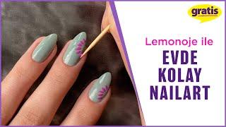 Evde Nail Art  @Lemonoje  Gratis