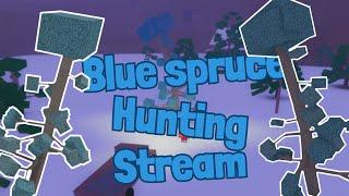 Hunting Blue Spruce in Lumber Tycoon 2