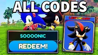2024 ALL *NEW* SECRET OP CODES In Roblox Sonic Speed Simulator