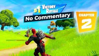 Fortnite Chapter 2 Season 2 Solo Win Gameplay - No Commentary and No Facecam - Deadpool Sniper Win