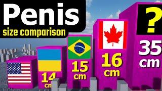 Penis Sizes Comparison.  Who has the Biggest Penis? International Penis Sizes Compared.
