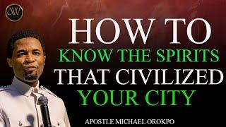 HOW TO KNOW THE OPERATION OF SPIRITS AROUND YOU   APOSTLE MICHAEL OROKPO