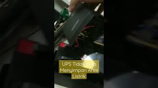 Memperbaiki UPS Tidak Bisa Menyimpan Listrik