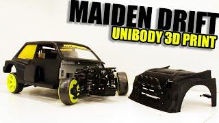 RC DRIFT UNIBODY  Maiden Drift at Scale Science