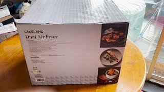 Unboxing a Lakeland Dual Air Fryer