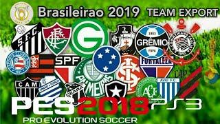 PES 2020 LEGACY PS3  PES 2018 PS3  Brasileirao 2019 TEAM EXPORT