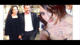 Salvini si fidanza ed Elisa Isoardi replica con un post criptico anello al dito e love